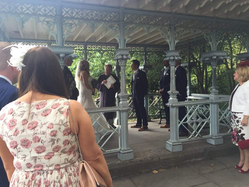 casamento em Central Park